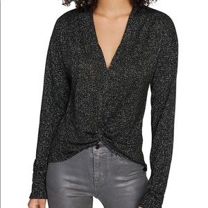 Sanctuary Knot Interested Shimmer Top, Medium